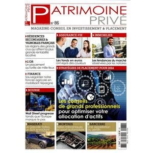 Info-Presse Patrimoine Privé - Abonnement 12 mois
