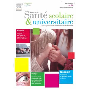 Info-Presse La Revue de Sante scolaire et universitaire - Abonnement 24 mois