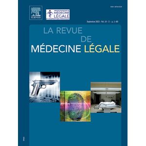 Info-Presse La Revue de Medecine Legale - Abonnement 24 mois