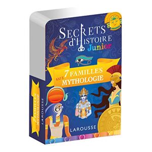 Secrets d'histoire junior : 7 familles 100 % mythologie  collectif Larousse