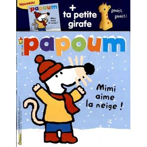 Papoum 1-3 ans Mimi aime la neige + ta petite girafe  papoum