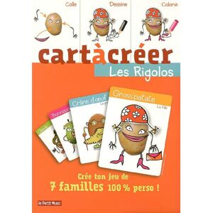 Les rigolos : cree ton jeu de 7 familles 100% perso !  p blanc Ed. du Petit Musc