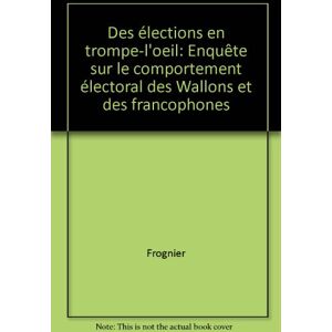 Des elections en trompe l