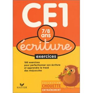 Écriture CE1, 7-8 ans : 181 exercices pour se perfectionner en ecriture Marie-Louise Meckert Hatier