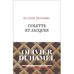 Colette et Jacques Olivier Duhamel Plon