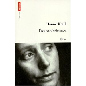 Preuves d'existence Hanna Krall Autrement