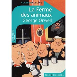 La ferme des animaux George Orwell Belin, Gallimard - Publicité