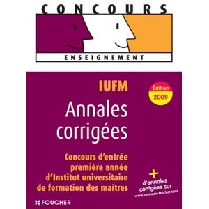 IUFM, concours d