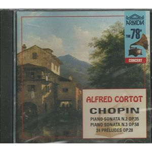 chopin,piano sons.2&3/prelu alfred cortot arkadia