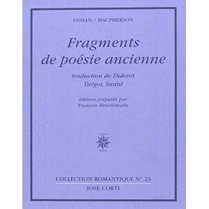 Fragments de poesie ancienne James Macpherson Corti