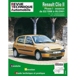 Renault Clio 2 essence  revue technique automobile Editions Techniques pour l'Automobile et l'Industrie