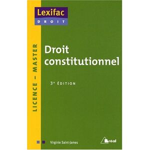 Droit constitutionnel : licence, master Virginie Saint-James Breal