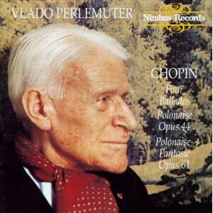 chopin:ballades/two polonaises perlemuter,vlado nimbus records