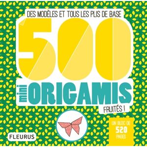 500 mini origamis fruites ! : des modeles et tous les plis de base Emilie Ramon Fleurus