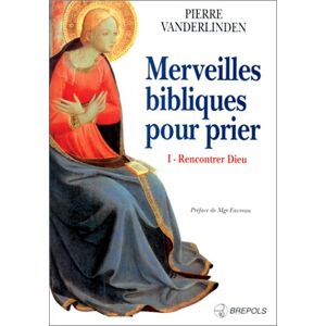 Merveilles bibliques pour prier. Vol. 1. Rencontrer Dieu Pierre Vanderlinden Brepols