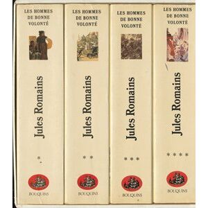 jules romains coffret 4 volumes romains robert laffont