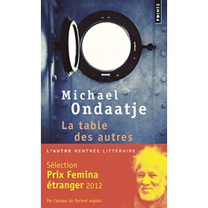 La table des autres Michael Ondaatje Points - Publicité