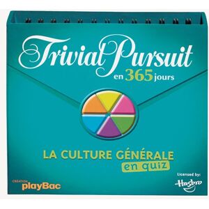 Trivial Pursuit : 365 jours pour tester sa culture generale play bac Play Bac, Geo