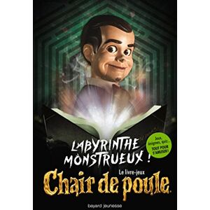 Labyrinthe monstrueux le livre jeux Chair de poule Howie Dewin Bayard Jeunesse