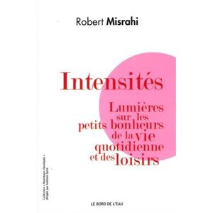 Intensites lumieres sur les petits bonheurs de la vie quotidienne et des loisirs Robert Misrahi le Bord de leau