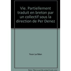 vie (collection j'exige la parole) le men, yvon p.j. oswald