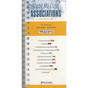 Vademecum des associations 10e edition Aurelie Joubin Arnaud Franel Editions