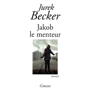 Jakob le menteur Jurek Becker Grasset - Publicité