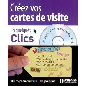 Creez vos cartes de visite Marie-Laure Bechet Micro application