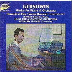 gershwin: works for piano & orchestra: rhapsody in blue, second rhapsody, concerto in f george gershwin - Publicité