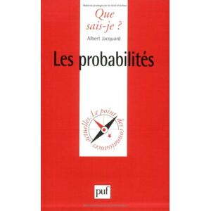 Les probabilites Albert Jacquard PUF