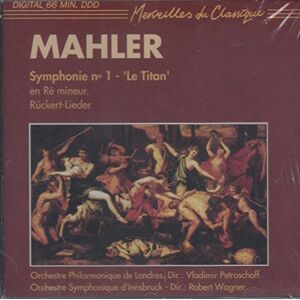 mahler:symphony no.1 / rückert lieder innsbruck symphony orchestra pickwick