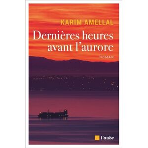 Dernières heures avant l'aurore Karim Amellal Ed. de l'Aube - Publicité