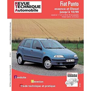 Revue technique automobile, n° 566.3. Fiat Punto essence et turbo diesel, 93-98  collectif ETAI