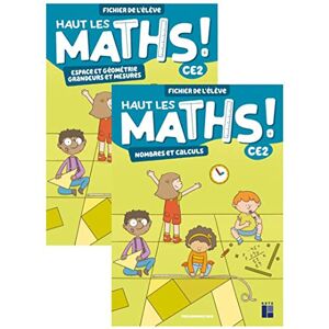 Haut les maths ! CE2 : fichier de l'eleve Marie-Sophie Mazollier, Eric Mounier, Nathalie Pfaff Retz