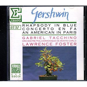 gershwin:rhapsody in blue [import anglais] foster/mcp rca records - Publicité