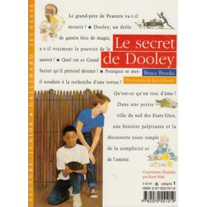 Le Secret de Dooley Bruce Brooks Gallimard-Jeunesse