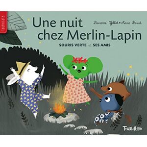 Une nuit chez Merlin Lapin Souris verte et ses amis Laurence Gillot Marie Paruit Tourbillon