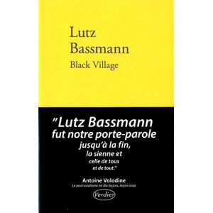 Black village : narrats Lutz Bassmann Verdier