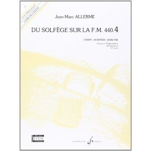 du solfege sur la f.m. 440.4 - chant/audition/analyse - eleve jean-marc allerme billaudot