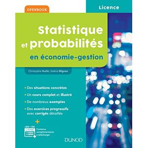 Statistique et probabilites en economie gestion Christophe Hurlin, Valerie Mignon Dunod