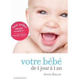 Votre bébé de 1 jour à 1 an Anne Bacus Marabout - Publicité