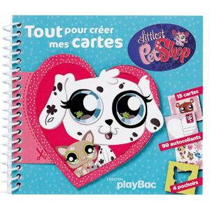 Tout pour creer mes cartes littlest Petshop play bac Play Bac