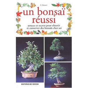 Un bonsaï reussi : astuces et secrets pour obtenir et conserver des bonsaïs chez soi Giovanni Genotti De Vecchi