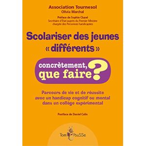 Scolariser des jeunes differents parcours de vie et de reussite avec un handicap cognitif ou menta Olivia Marchal Tom pousse