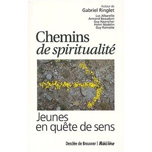 Chemins de spiritualite : Jeunes en quete de sens  gabriel ringlet Desclee de Brouwer - Racine