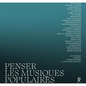 Penser les musiques populaires  guillaume heuguet, guibert gerôme Philharmonie de Paris