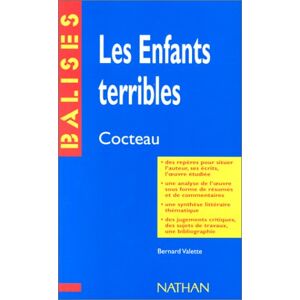 Les enfants terribles, de Cocteau Bernard Valette Nathan - Publicité