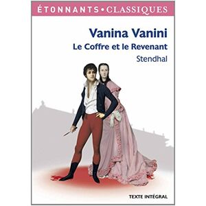 Vanina Vanini. Le coffre et le revenant Stendhal Flammarion