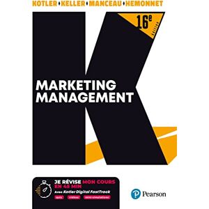 Marketing management Philip Kotler, Kevin Lane Keller Pearson