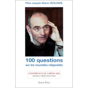 100 questions sur les nouvelles religiosites verlinde pere joseph marie editions saint paul